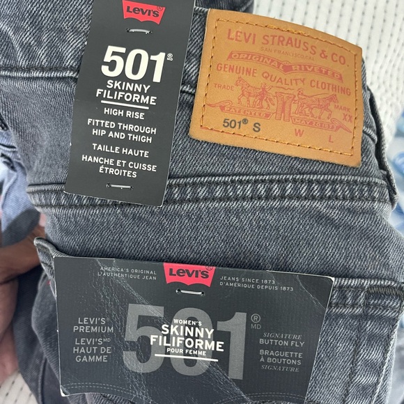 Levi’s jeans 501 S big E ( Brand new with hang tags ) 30 x 28 - Picture 14 of 16